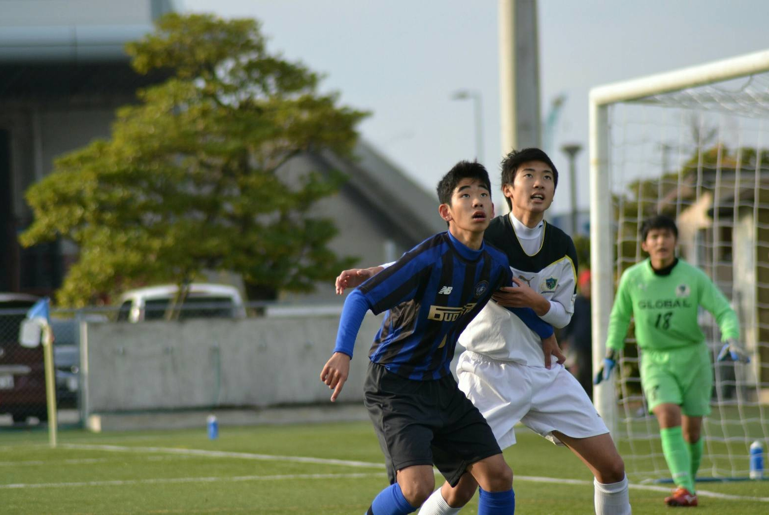 ジュニアユース試合風景