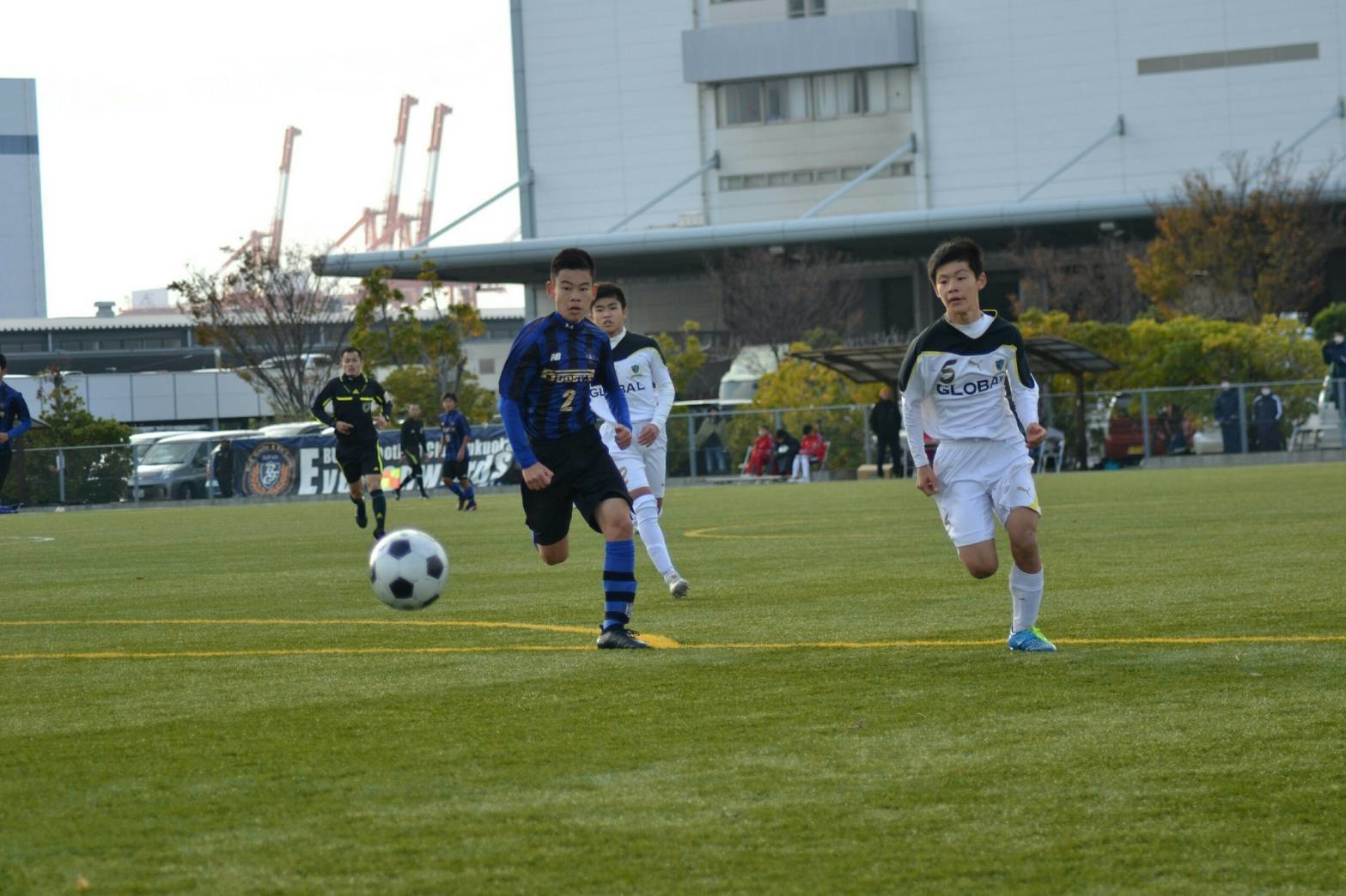 ジュニアユース試合風景